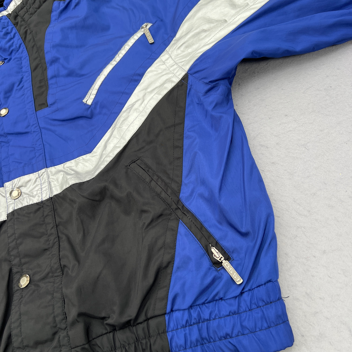 Vintage 80’s 90’s Ossi Skiwear Lightweight Colour Block Baggy Jacket