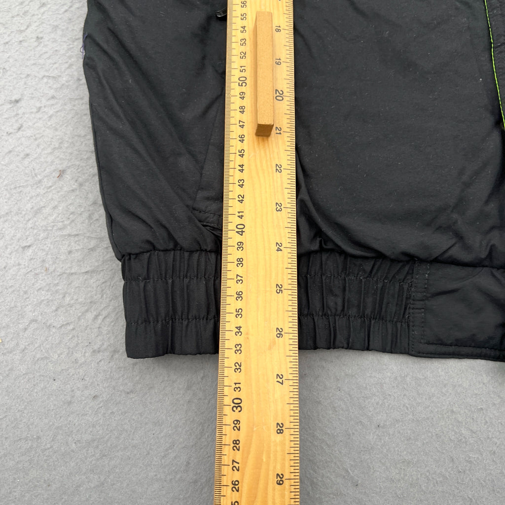 Inside Edge Men’s Size M 90’s Colourblock Black Purple Green Ski Snowboard Jacket