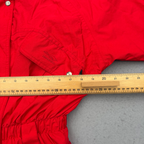 Vtg Manudieci Italy Luxury Goose Down Gore-Tex Ski Suit Red UK 8