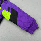 Inside Edge Men’s Size M 90’s Colourblock Black Purple Green Ski Snowboard Jacket