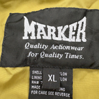 Vintage Marker Ski Suit Womens XL One Piece Colourblock Teal Navy 80s 90s Retro
