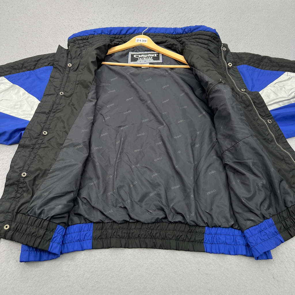 Vintage 80’s 90’s Ossi Skiwear Lightweight Colour Block Baggy Jacket