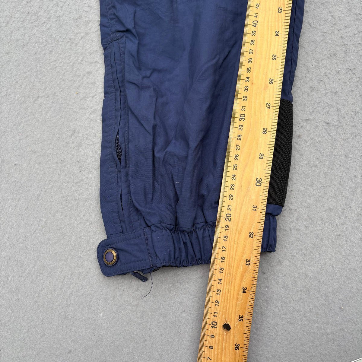 Vintage Marker Ski Suit Womens XL One Piece Colourblock Teal Navy 80s 90s Retro
