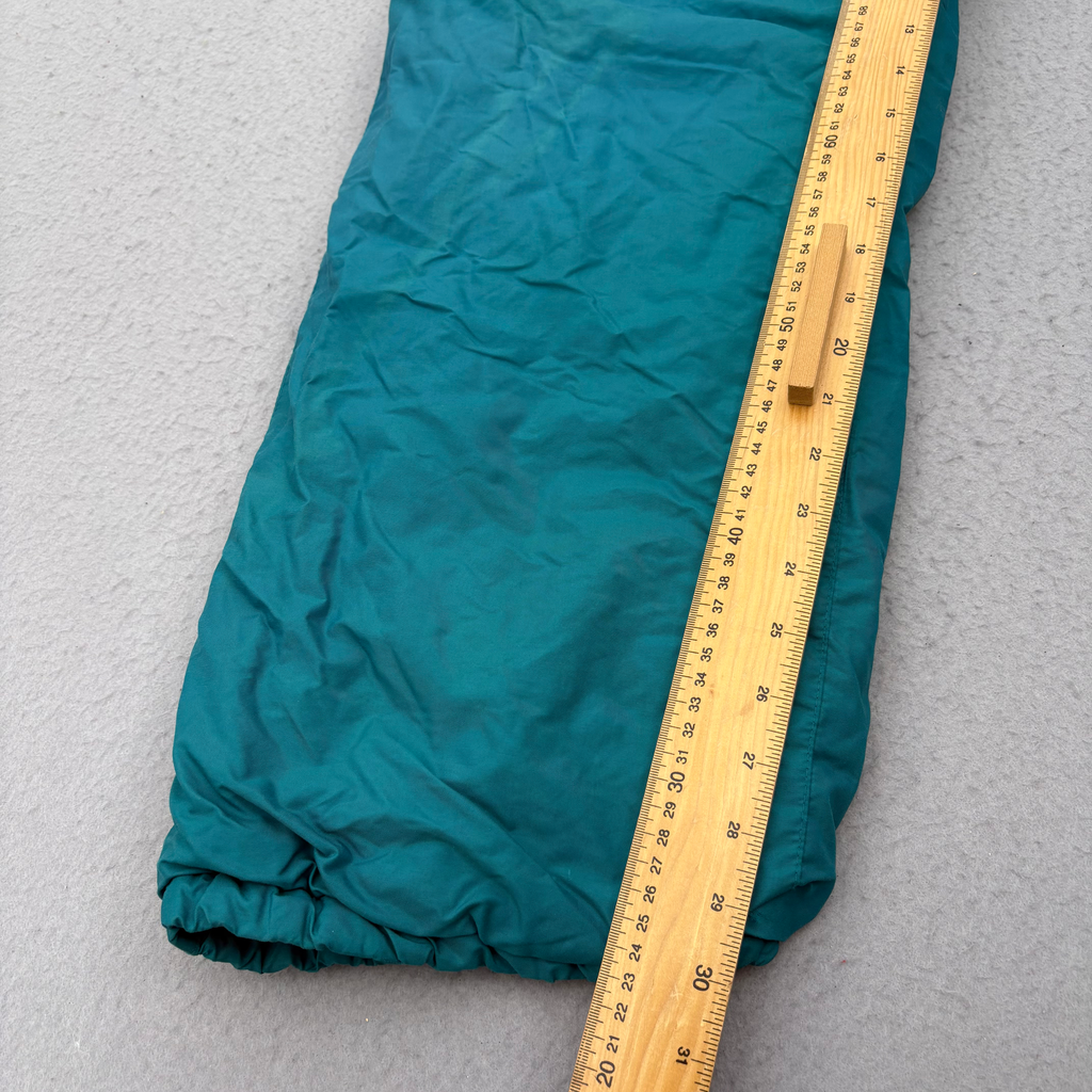 Polar Patrol 1980’s Hooded Men’s Size XL Green Red Black Nylon Baggy Ski Suit Jumpsuit