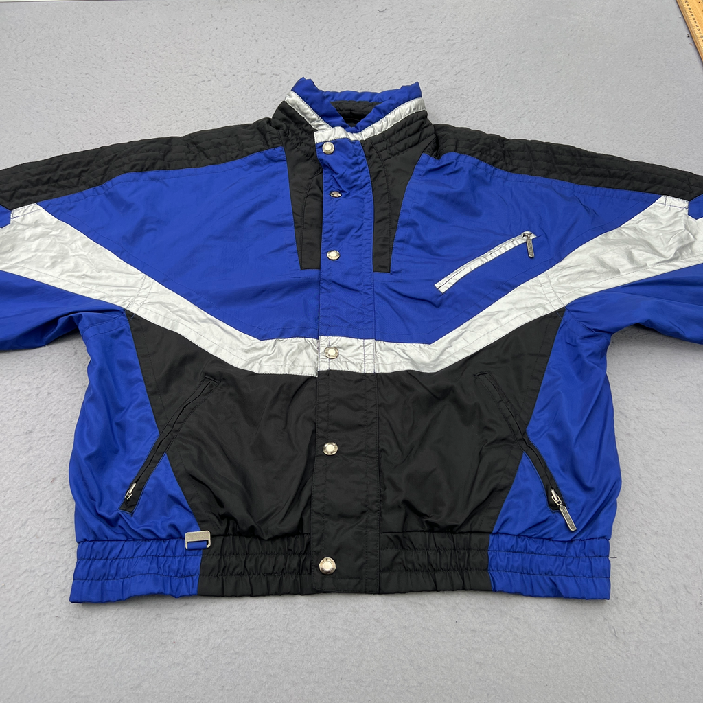 Vintage 80’s 90’s Ossi Skiwear Lightweight Colour Block Baggy Jacket