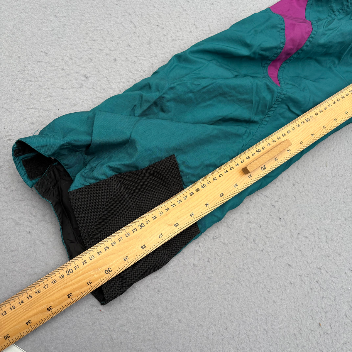Vintage 90s Hard Corps Mens Size M Ski Suit One Piece All In One Teal Purple