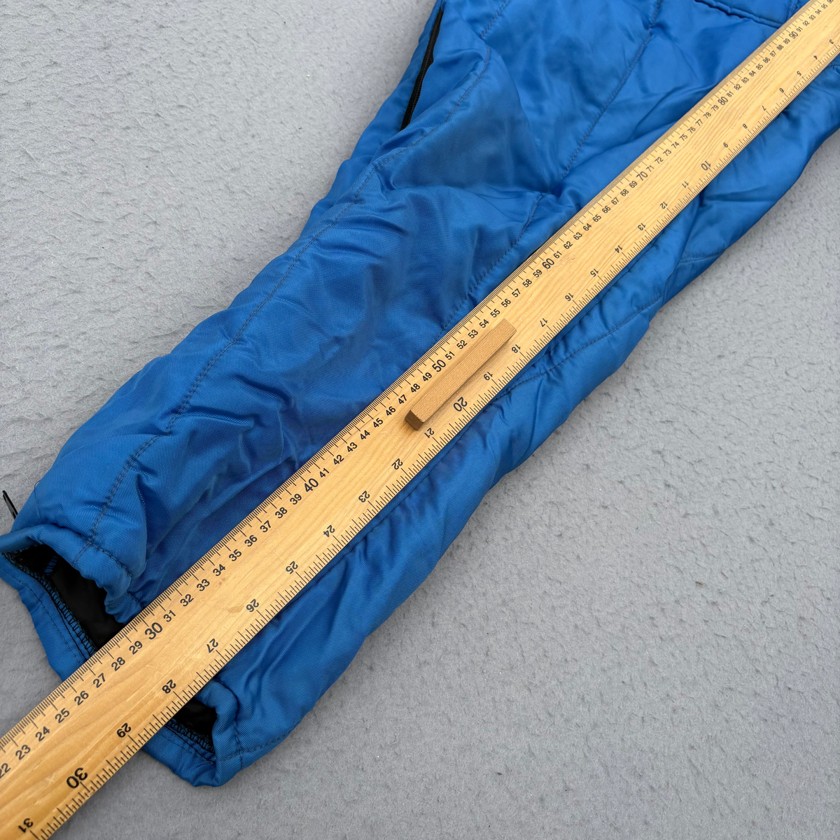 JC Penny Men’s Size S 80’s Blue Padded Ski Suit Jumpsuit