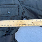 J C Penny 90’s Woman’s Size S One piece Ski Suit Jumpsuit Black With Yellow Accent