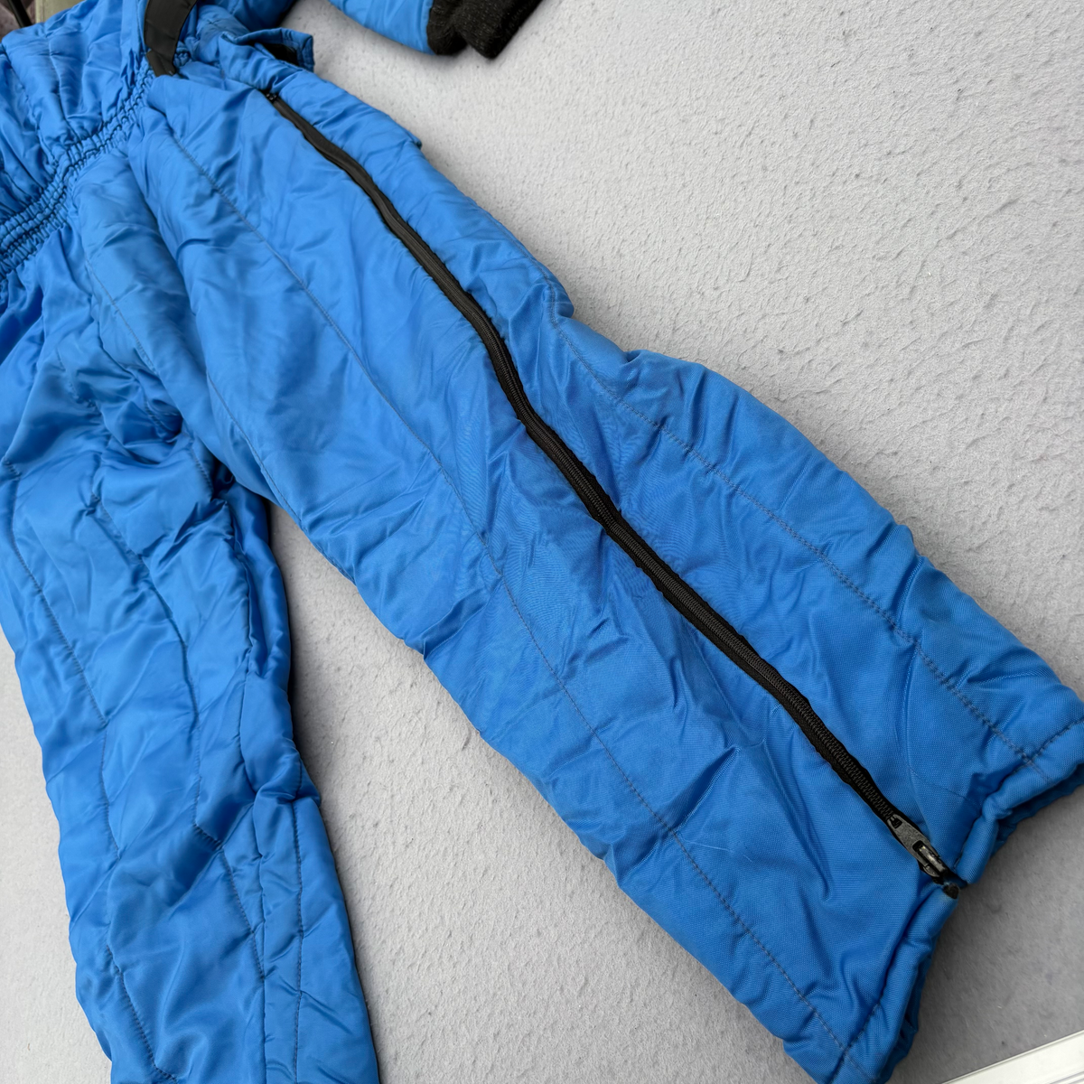 JC Penny Men’s Size S 80’s Blue Padded Ski Suit Jumpsuit