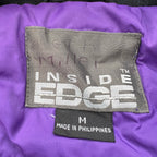 Inside Edge Men’s Size M 90’s Colourblock Black Purple Green Ski Snowboard Jacket