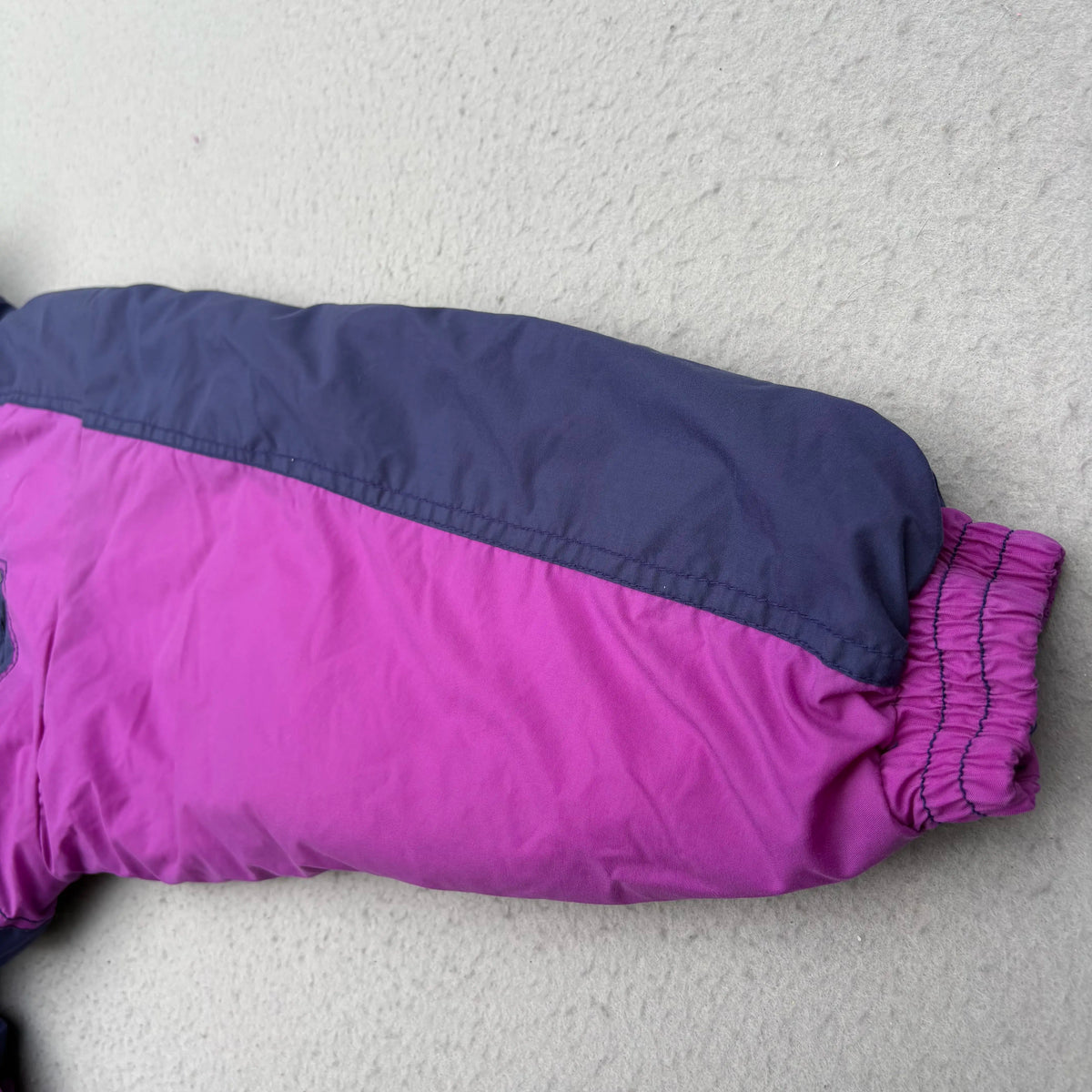 Skitique Girls Ski Suit Age 14 One Piece 80s 90s Purple Snowsuit Fit Woman’s XS