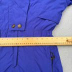 Nordica One Piece Ski Suit Womans Size 8 S Purple Retro 80s 90s Snowsuit All In One